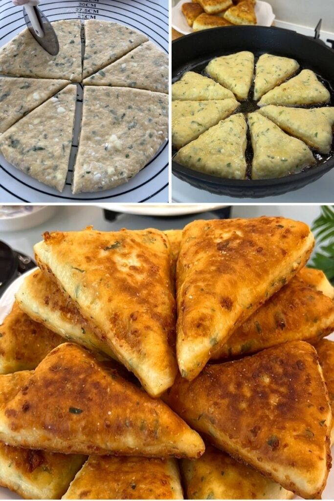 Mayasız Üçgen Pişi