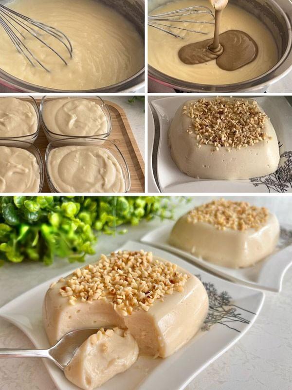 Enfes Tahinli Sütlü Tatlı Tarifi